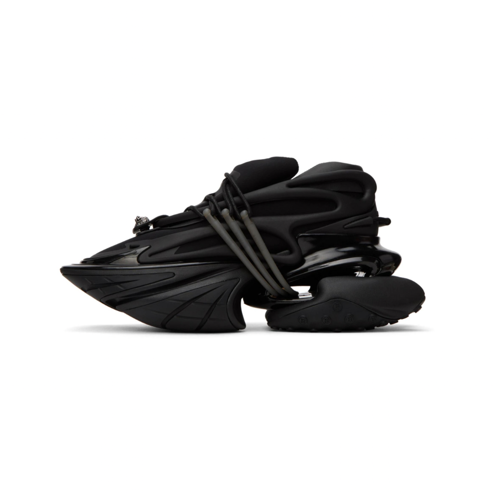 BALMAIN Black Unicorn Sneakers