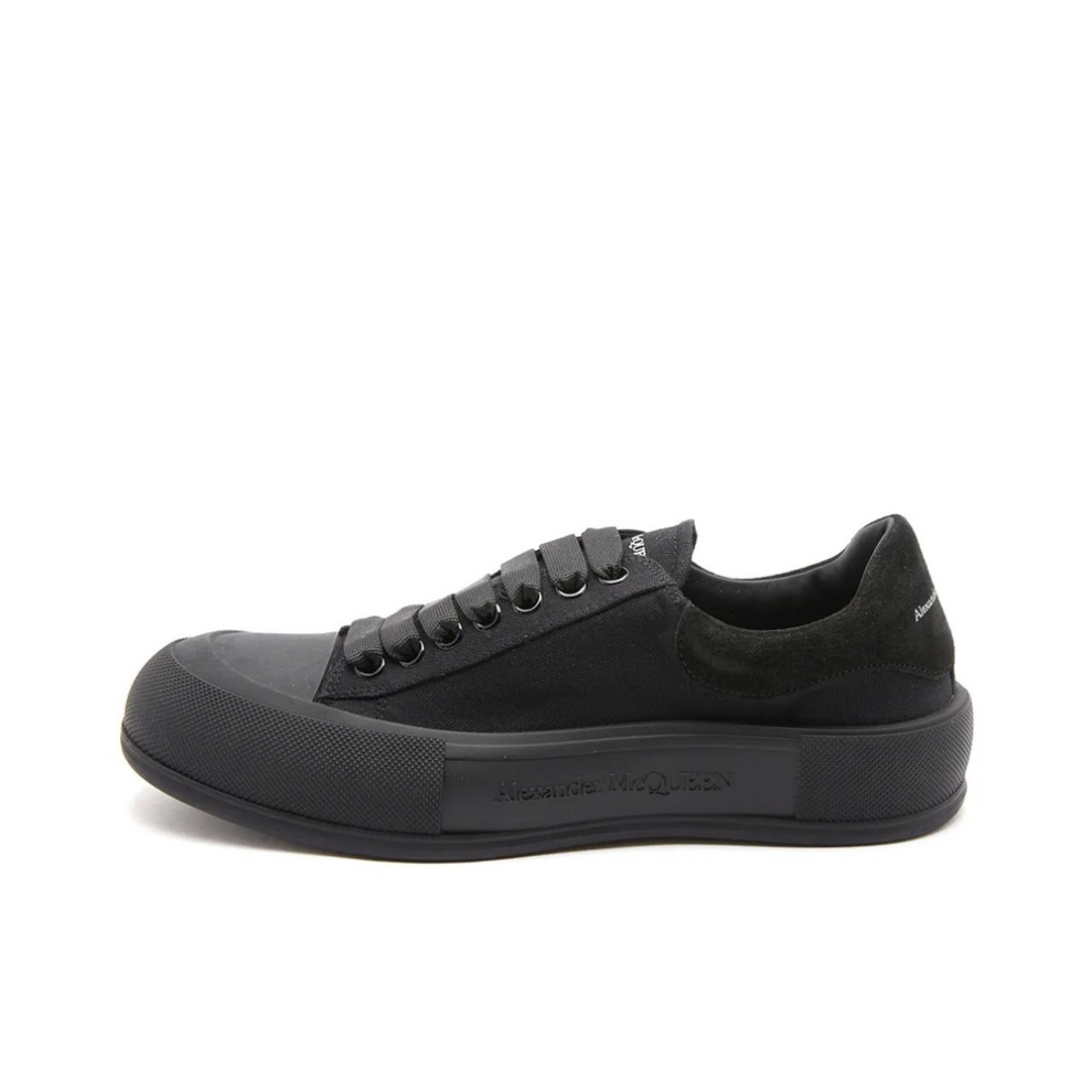 ALEXANDER MCQUEEN PLIMSOLE SNEAKER BLACK