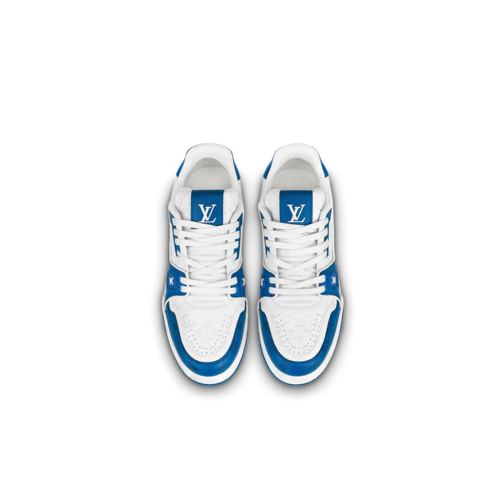 Louis Vuitton LV Trainer #54 Light Blue White