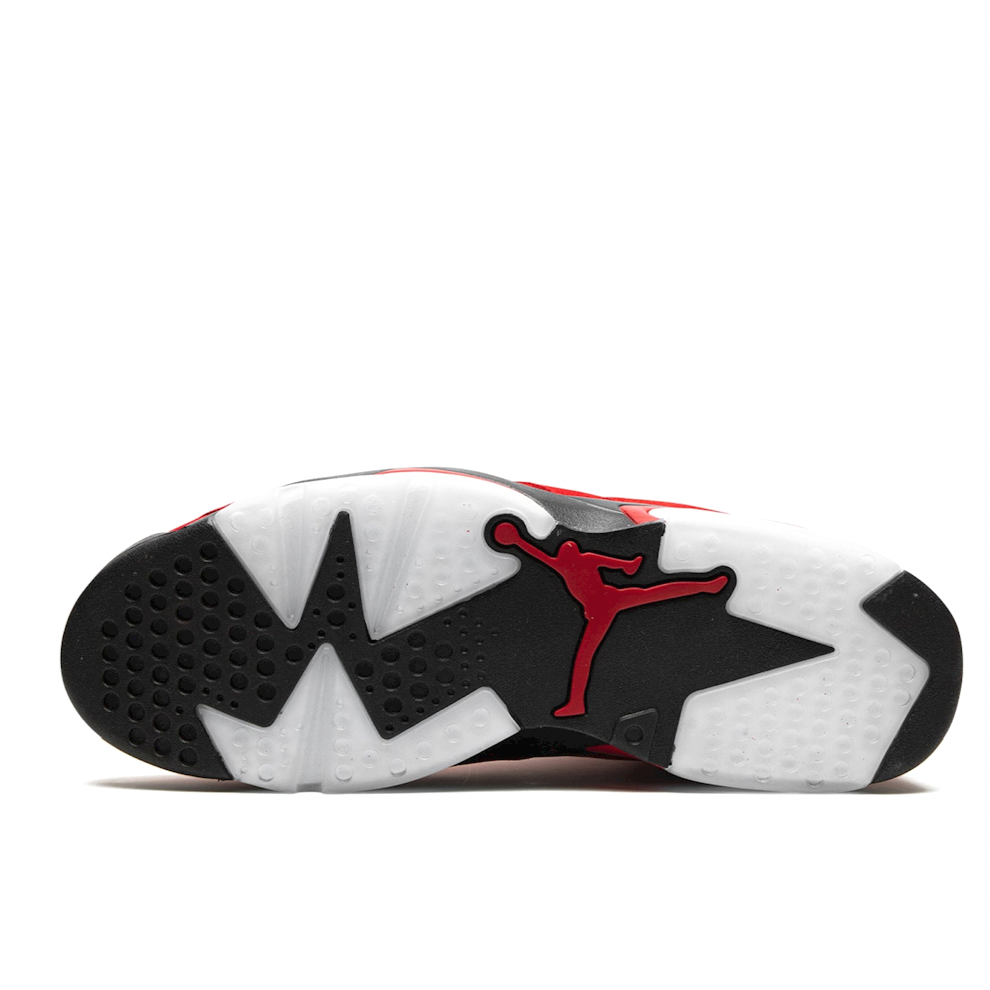 Red and black jordans retro 6 clearance