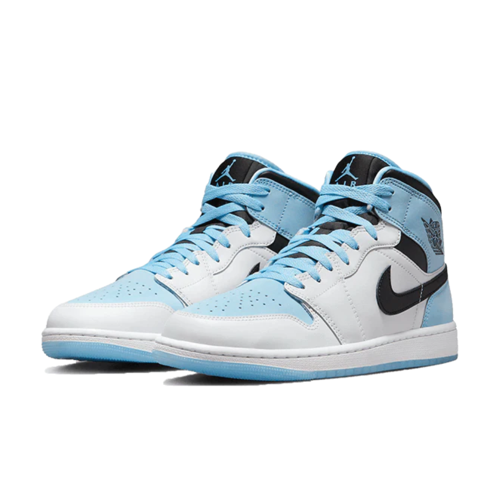 Air Jordan 1 Mid SE Ice Blue Black