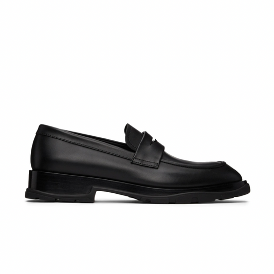 ALEXANDER MCQUEEN Black Swilly Loafers