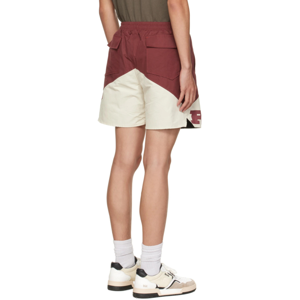 RHUDE Burgundy Yachting Shorts