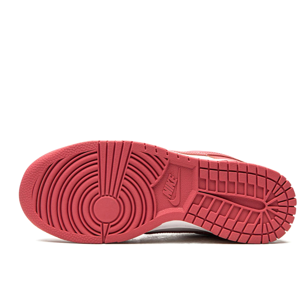NIKE WMNS DUNK LOW "White/Archeo Pink"