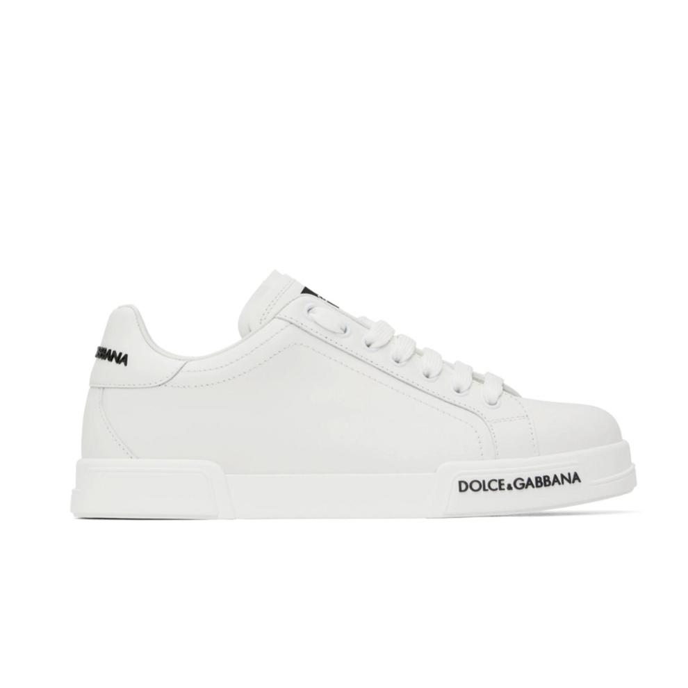 DOLCE & GABBANA White Portofino Sneakers
