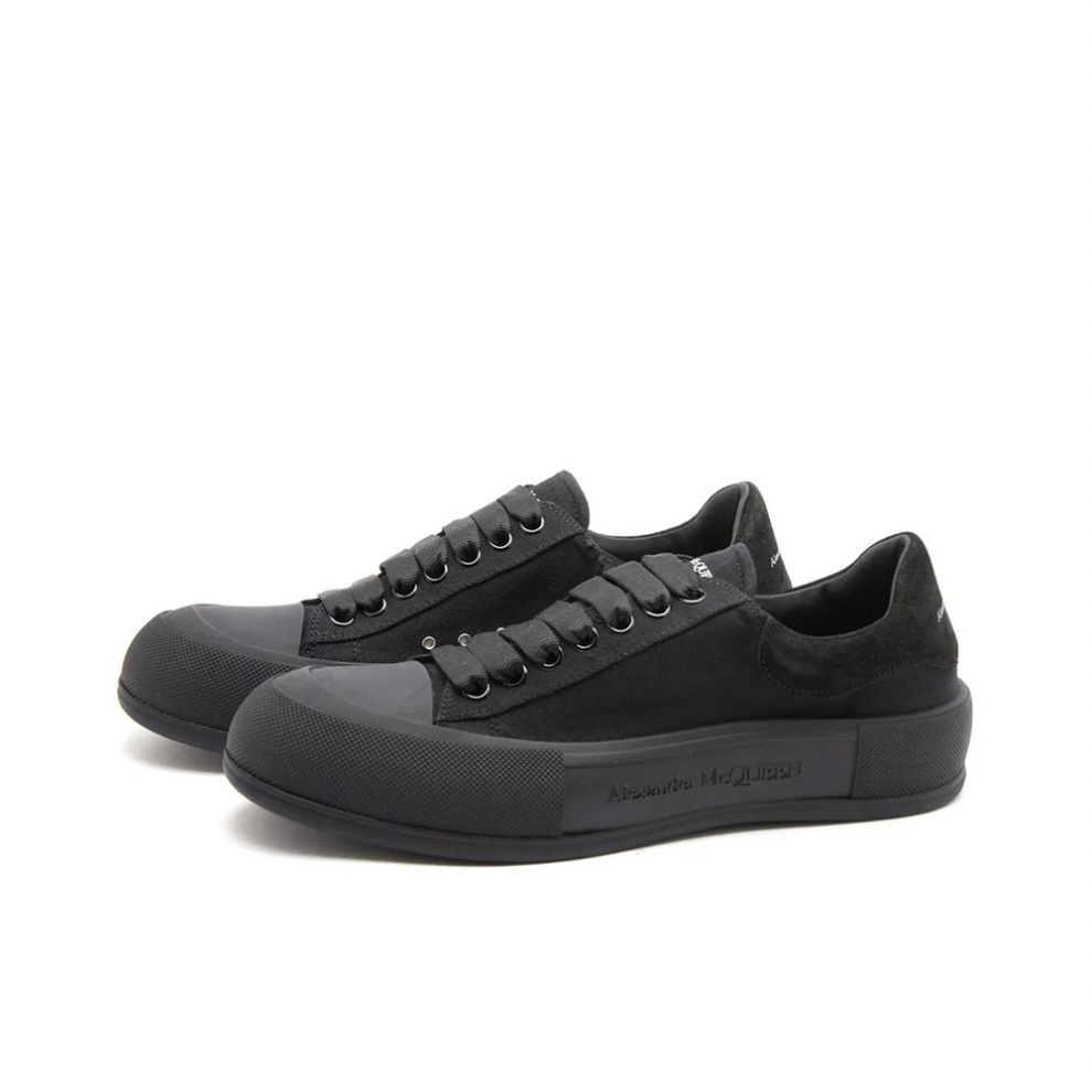 ALEXANDER MCQUEEN PLIMSOLE SNEAKER BLACK