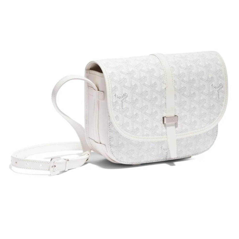 Goyard Belvedere PM White