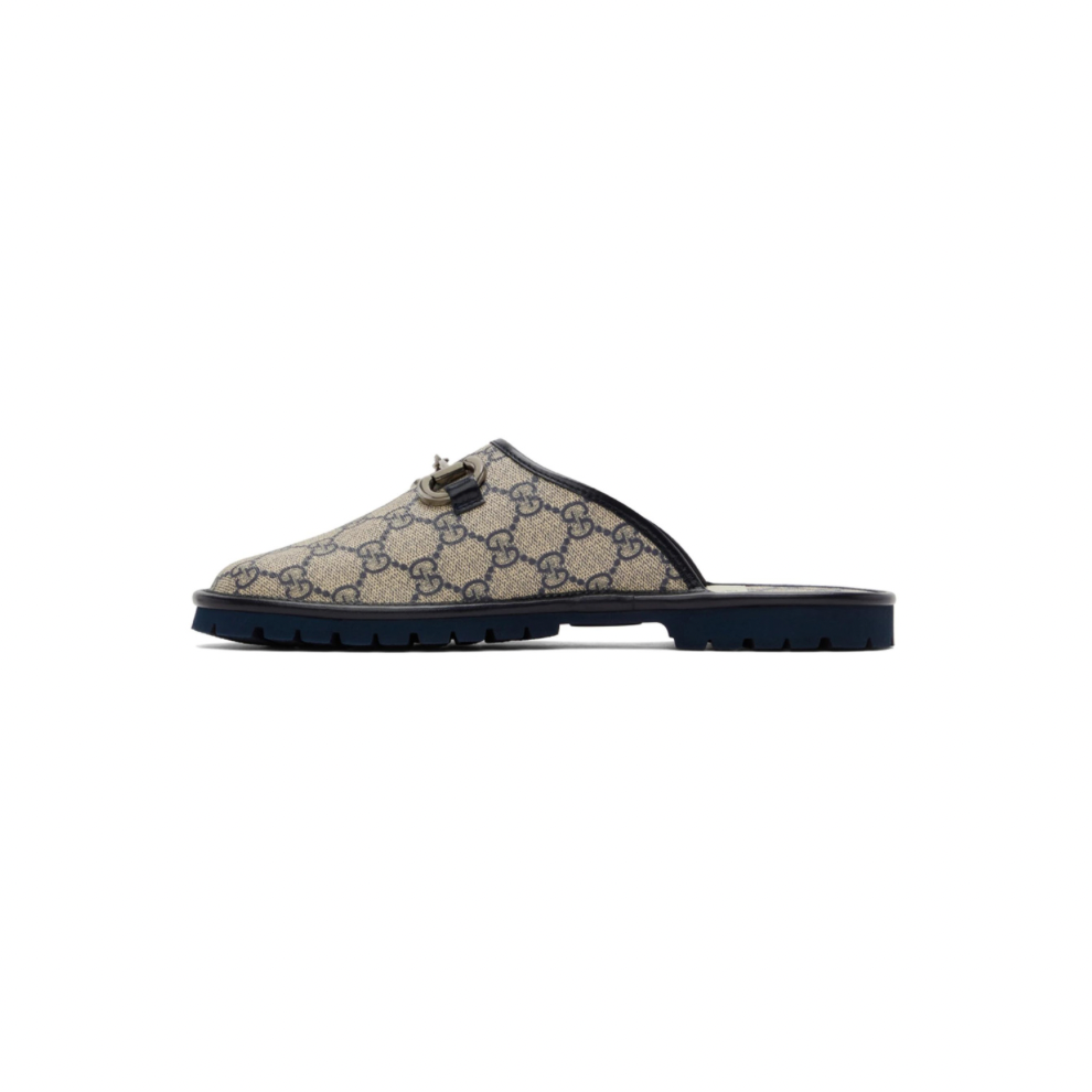 GUCCI Beige GG Loafers