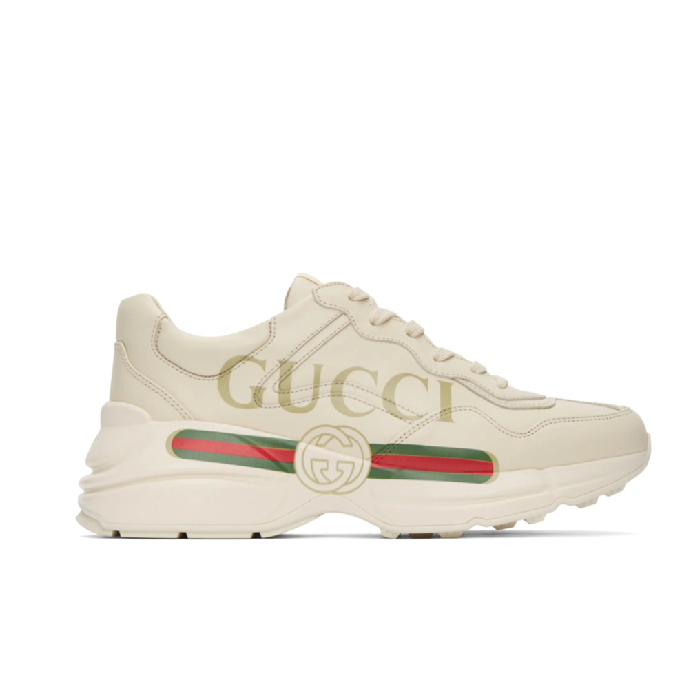 GUCCI Off-White Rhyton Sneakers