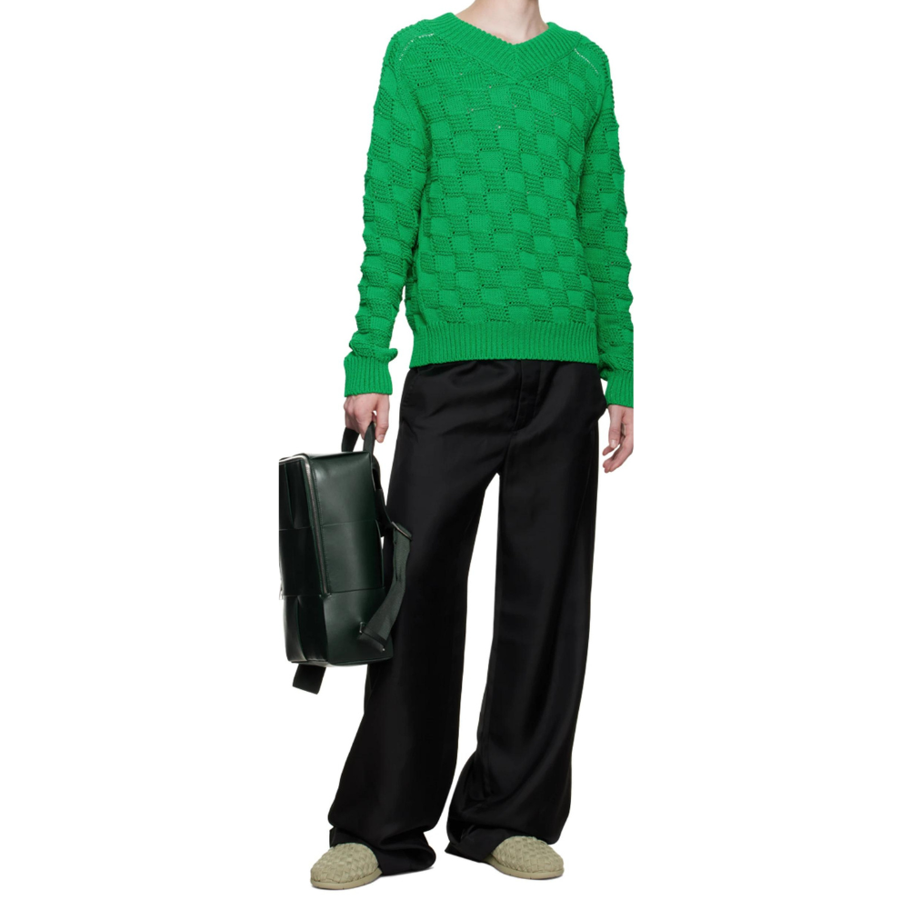 BOTTEGA VENETA Green Arco Backpack