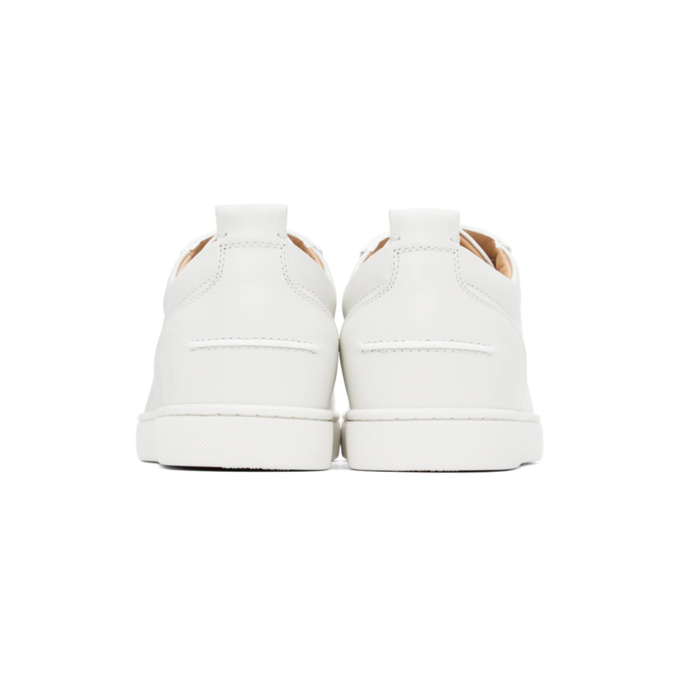CHRISTIAN LOUBOUTIN White Louis Junior Sneakers