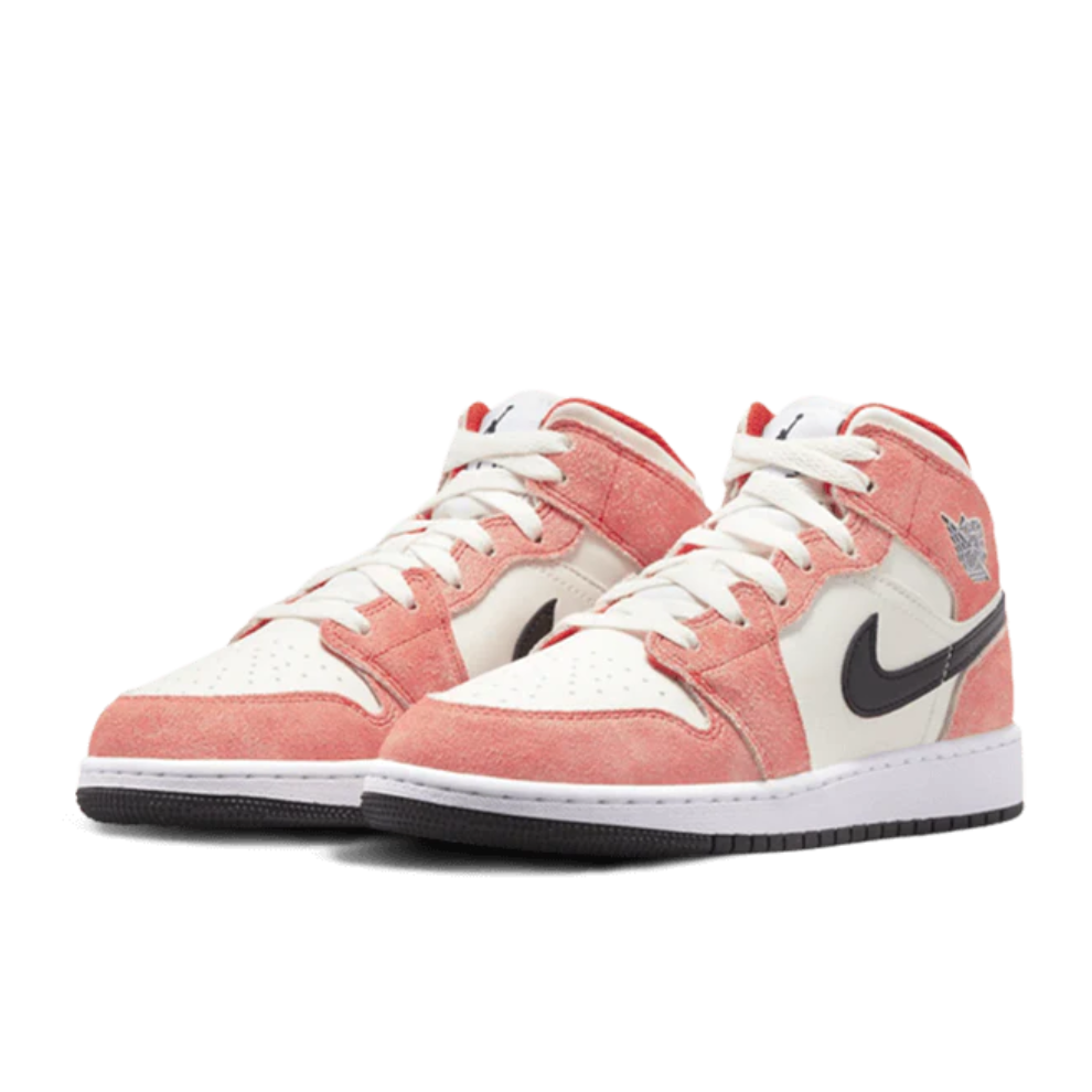 Air Jordan Air Jordan 1 Mid SE Orange Suede
