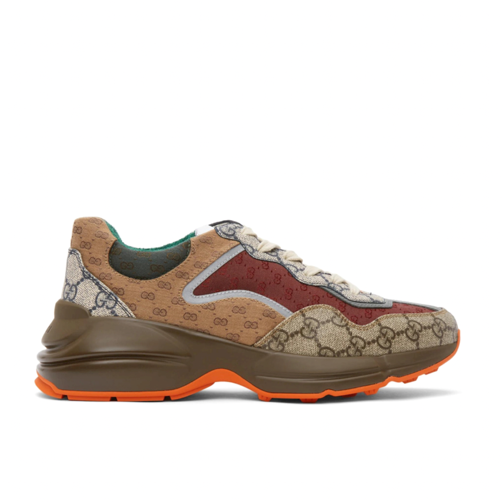GUCCI Multicolor GG Rhyton Sneakers - Digital-Shoppers
