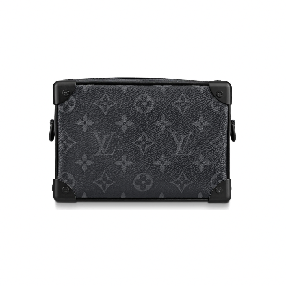 Louis Vuitton Mini Soft Trunk Monogram Eclipse Black in Coated