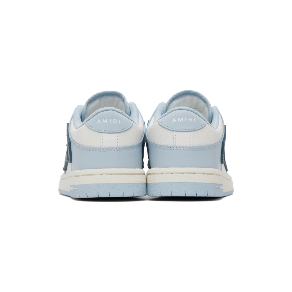 AMIRI Blue Skel Top Low Sneakers